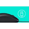 Mouse Logitech B110 Silent Wired USB Black