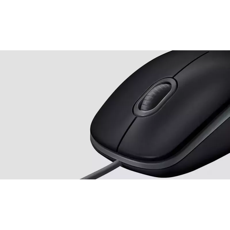 Mouse Logitech B110 Silent Wired USB Black
