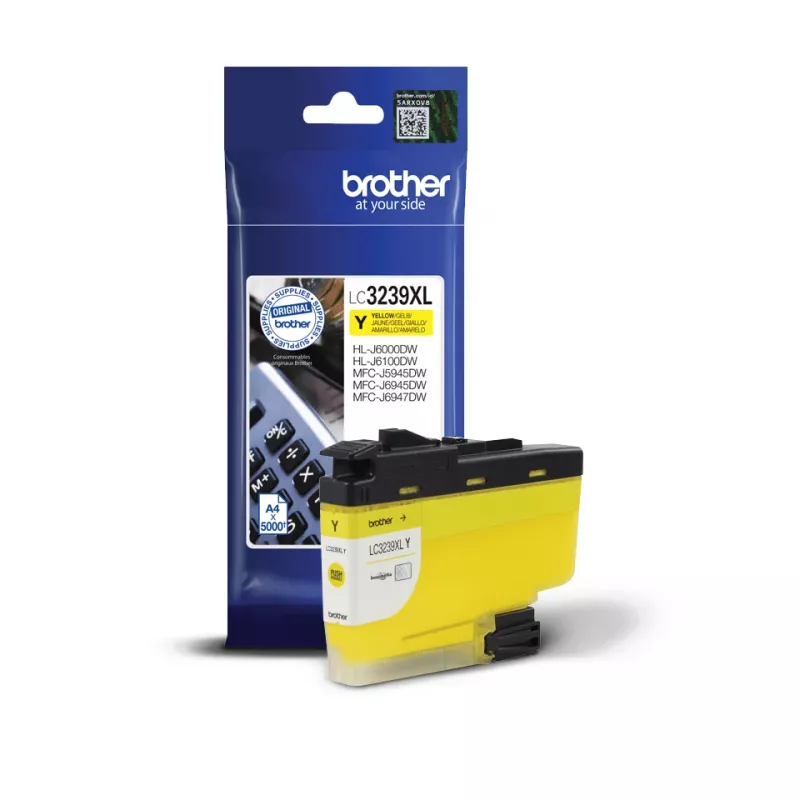 Cartridge Brother LC-3239XLY Yellow 5000 pages (HL-J6000/6100/MFC-J5945/6945/6947)