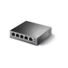 TP-Link 5-Port Gigabit Desktop PoE Switch with 4-Port, Unmanaged, Gigabit Ethernet (10/100/1000), Power over Ethernet (PoE)