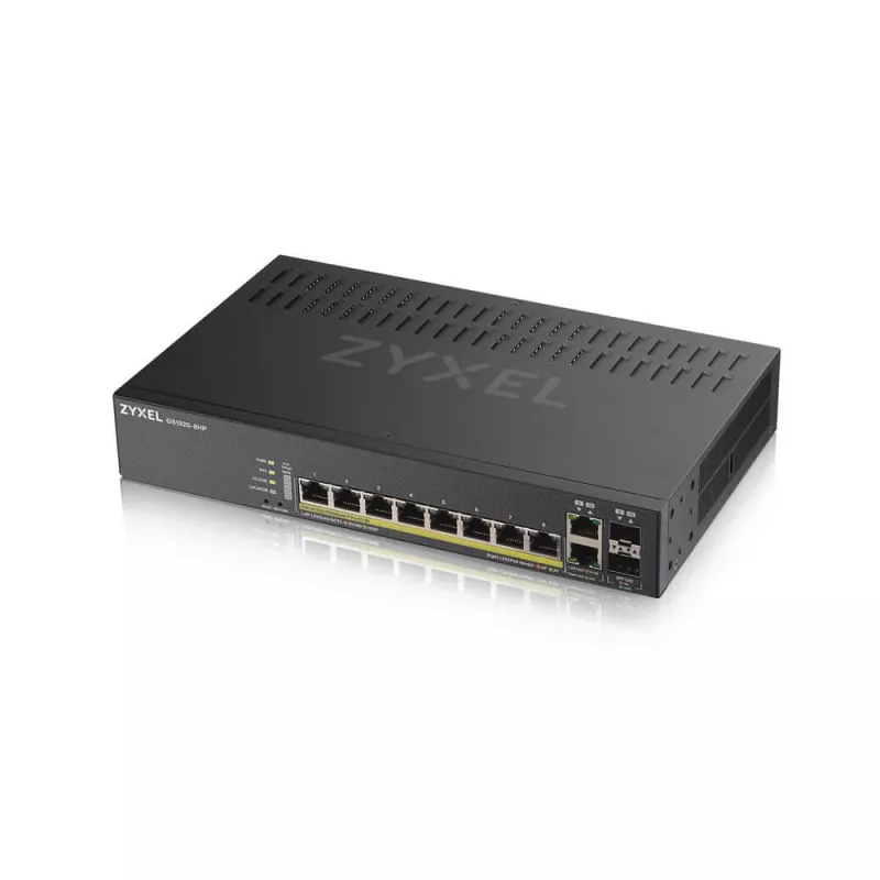 Zyxel GS1920-8HPV2 Managed Gigabit Ethernet (10/100/1000) Power over Ethernet (PoE) Black