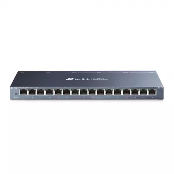 TP-Link 16-Port Gigabit Desktop Network Switch, Unmanaged, Gigabit Ethernet (10/100/1000), Full duplex