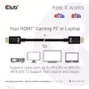 CLUB3D Ultra High Speed HDMI 4K120Hz, 8K60Hz Certified Cable 48Gbps M/M 1 m/3.28 ft