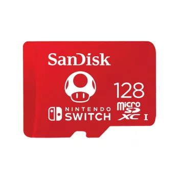 WESTERN DIGITAL SanDisk Micro SDXC card for the Nintendo Switch 128GB UHS-1 100mb/s