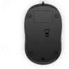HP Wired Mouse 1000, Ambidextrous, USB Type-A, 1200 DPI, Black