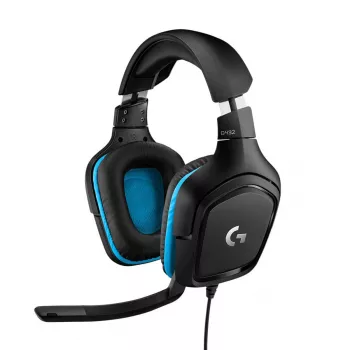 LOGITECH G432 - USB / 3.5mm - Game-headset - 7.1 Surround - Blue