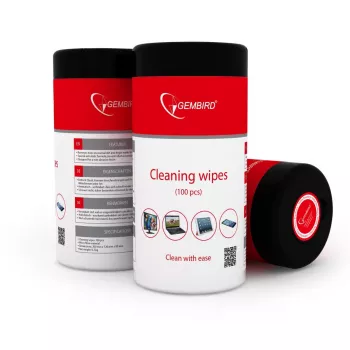 GEMBIRD Screen Cleaning Wipes 100pcs