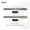 CLUB3D USB 3.2 Gen1 Type A to RJ45 2.5Gbps Adapter