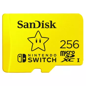 Memory Card SanDisk 256GB MicroSDXC SDSQXAO-256G-GNCZN