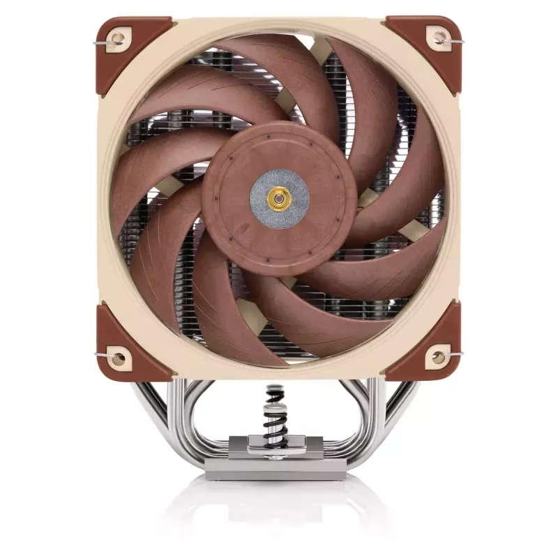 CPU Cooler Noctua NH-U12A 120 mm, dual-fan, copper base, aluminum radiator, PWM, for multiple Intel/AMD sockets