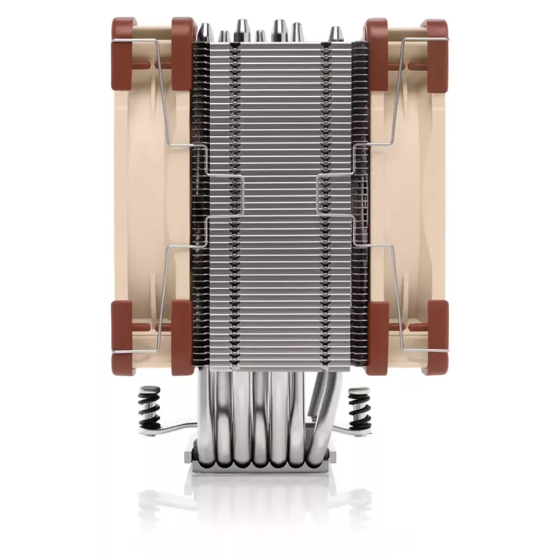 CPU Cooler Noctua NH-U12A 120 mm, dual-fan, copper base, aluminum radiator, PWM, for multiple Intel/AMD sockets