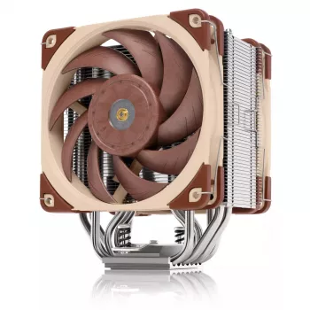 CPU Cooler Noctua NH-U12A 120 mm, dual-fan, copper base, aluminum radiator, PWM, for multiple Intel/AMD sockets