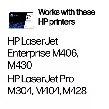 Toner Cartridge HP 59X High Yield CF259X 10000 pages Black
