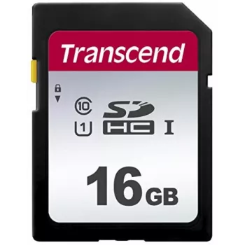 Flash Memory Transcend 16GB SDHC Class 10 TS16GSDC300S