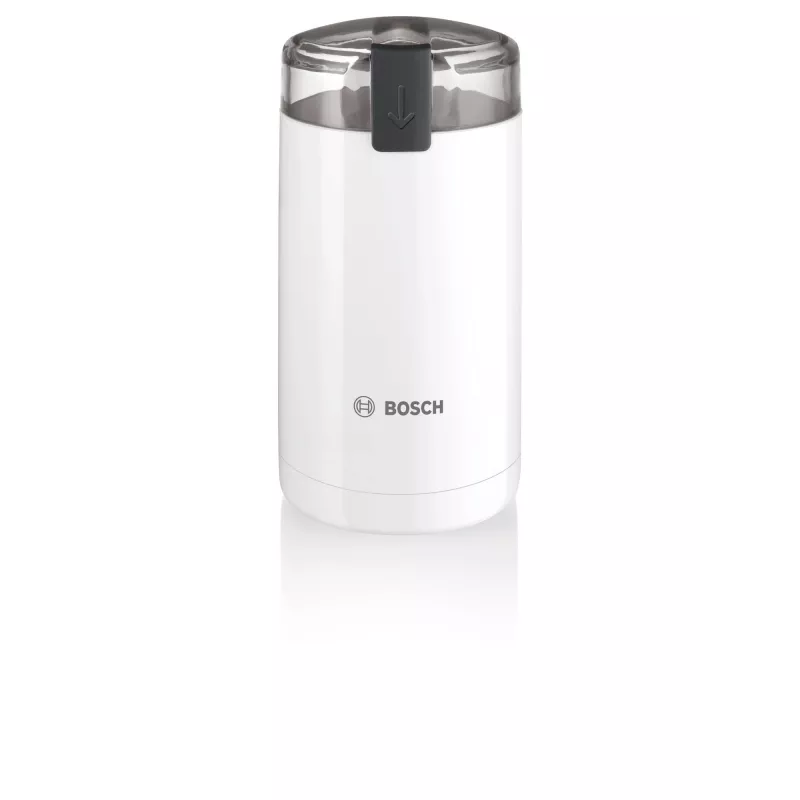 Blade coffee grinder Bosch TSM6A011W, 180 W, 75 g capacity, white