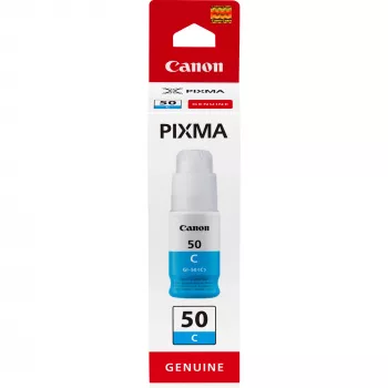 Canon GI-50 C, High Yield, Ink Bottle, Cyan