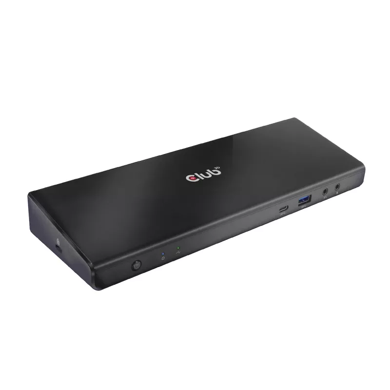 CLUB3D The CSV-1562 is an USB3.2 Gen1 Type-C Universal Triple 4K30Hz Charging Docking Station and is DisplayLink® Certified. The Universal Charging Dock