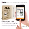 CLUB3D Ultra High Speed HDMI 4K120Hz, 8K60Hz Cable 48Gbps M/M 3 m/ 9.84ft