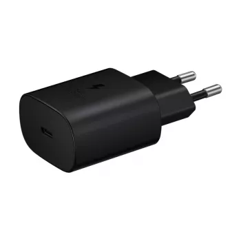 Charger Samsung EP-TA800 Mobile phone Black AC Fast charging Indoor