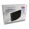 HDD enclosure LC-Power LC-35U3-Becrux-C1 Black 3.5 inch