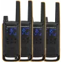 Two-way radio Motorola Talkabout T82 Extreme Quad Pack — 4× PMR handsets, 16 channels, IPX4, 500 mW, NiMH rechargeable, micro-USB