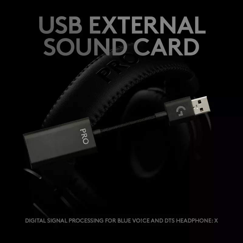 LOGITECH G Pro X Gaming-headset - 3.5mm - Black