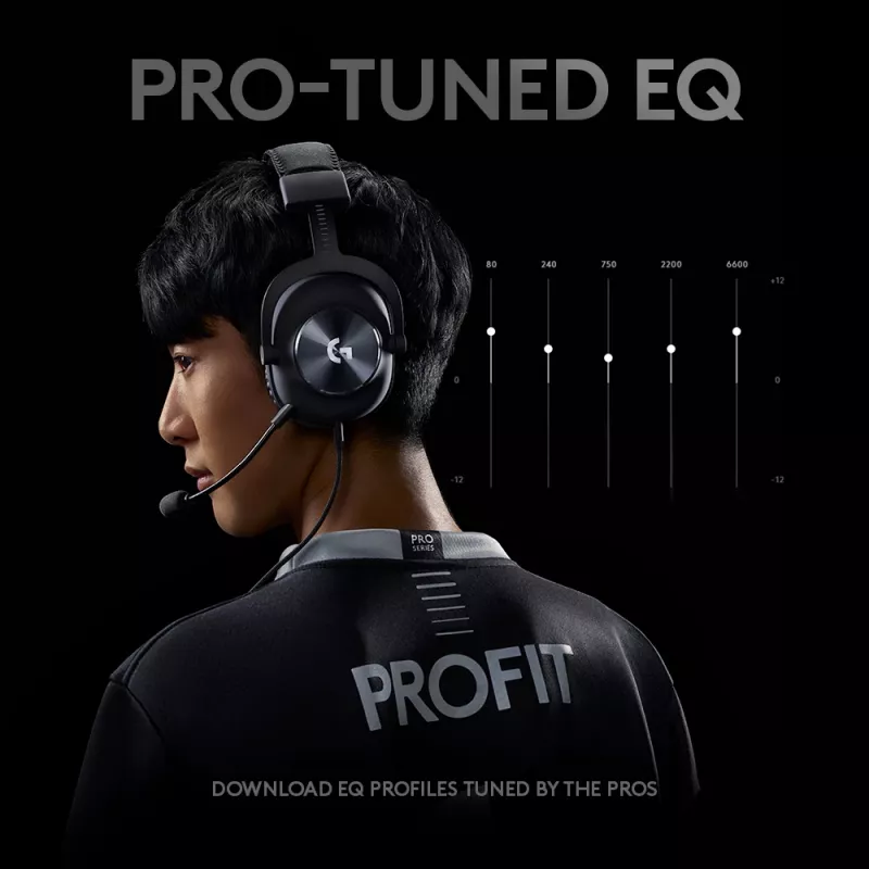 LOGITECH G Pro X Gaming-headset - 3.5mm - Black