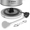 Bosch TWK4P440 electric kettle 1.7 L 2400 W Black, Stainless steel