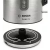 Bosch TWK4P440 electric kettle 1.7 L 2400 W Black, Stainless steel