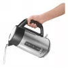 Bosch TWK4P440 electric kettle 1.7 L 2400 W Black, Stainless steel