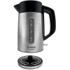 Bosch TWK4P440 electric kettle 1.7 L 2400 W Black, Stainless steel
