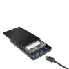 HDD/SSD enclosure LogiLink UA0339 Black 2.5 inch