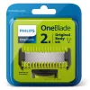 Shaving blade Philips Norelco OneBlade QP620/50 replacement blades, Black, 2-pack