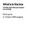HP 912XL High Yield Cyan Original Ink Cartridge