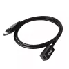 CLUB3D Mini DisplayPort 1.4 to DisplayPort Extension Cable 8K60Hz DSC 1.2 HBR3 HDR Bidirectional F/M 1m/3.28ft