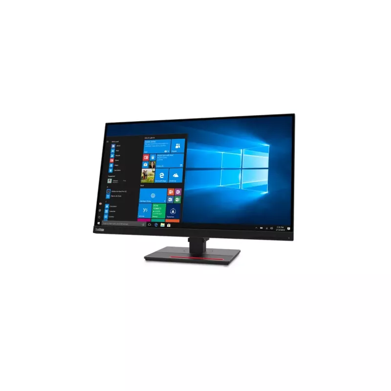 Lenovo ThinkVision T27q-20 computer monitor 68.6 cm (27 inch) 2560 x 1440 pixels Quad HD LCD Black