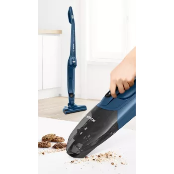 Bosch Serie 2 BBHF216 stick vacuum/electric broom 2-in-1 stick vacuum Battery Dry Bagless Blue