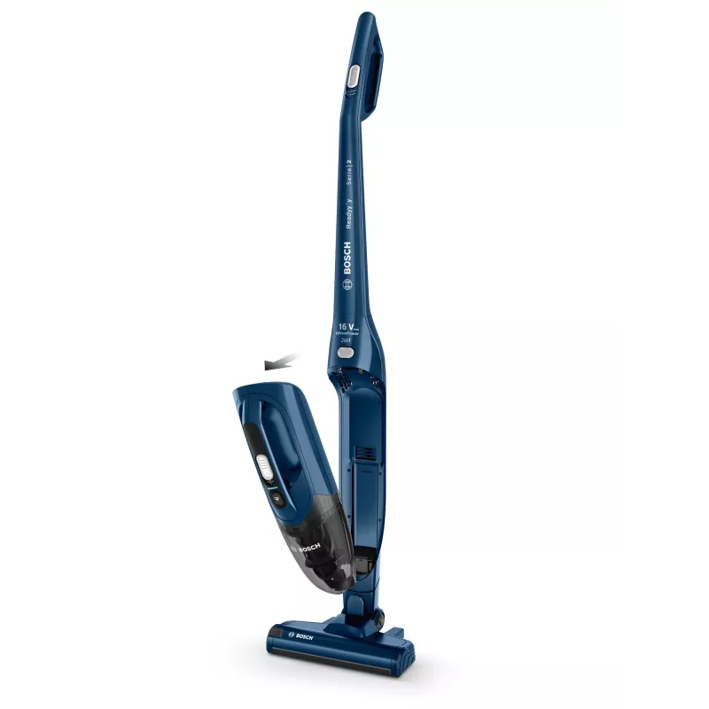 Bosch Serie 2 BBHF216 stick vacuum/electric broom 2-in-1 stick vacuum Battery Dry Bagless Blue