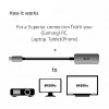 CLUB3D USB Type C to DisplayPort 1.4 8K60Hz HBR3 Active Adapter
