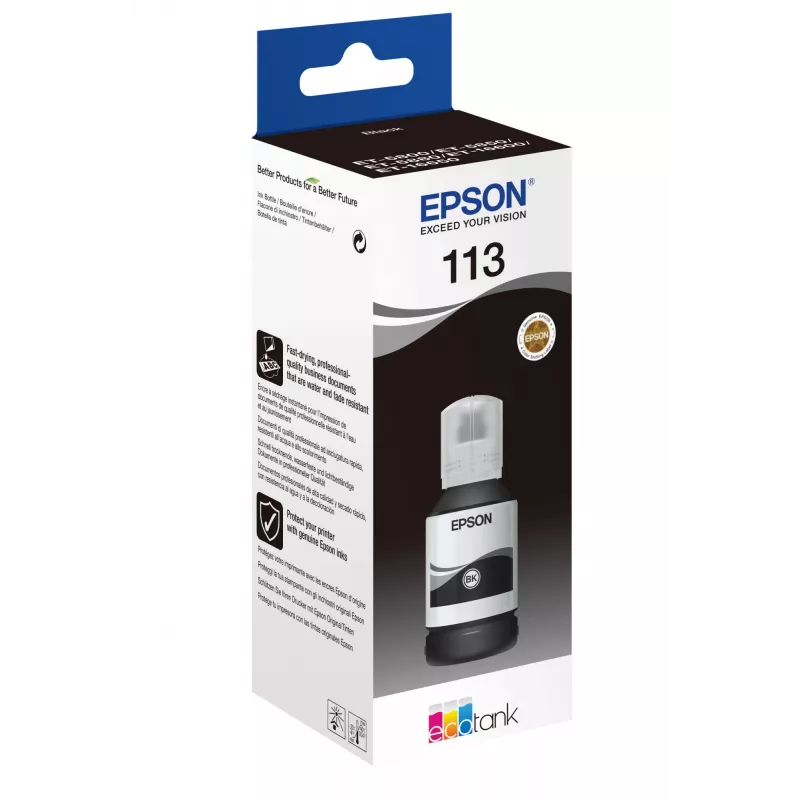 Cartridge Epson Ink C13T06B140 113 Black