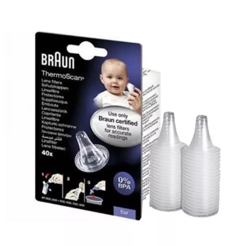 Braun LF40 ThermoScan disposable lens filters