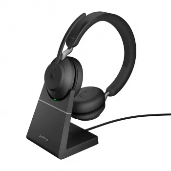 Headset Jabra Evolve2 65 USB-A Black MS Chrg stand Stereo