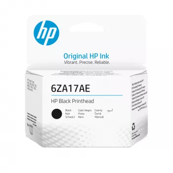 HP 6ZA17AE Black Printhead, HP GT Prinheads work with: HP Smart Tank 5100, 555, 559, 570, 580, 655, 7305, 7308 HP Tank 5100,..., Thermal inkjet, Black, Malaysia, 113 mm, 37 mm