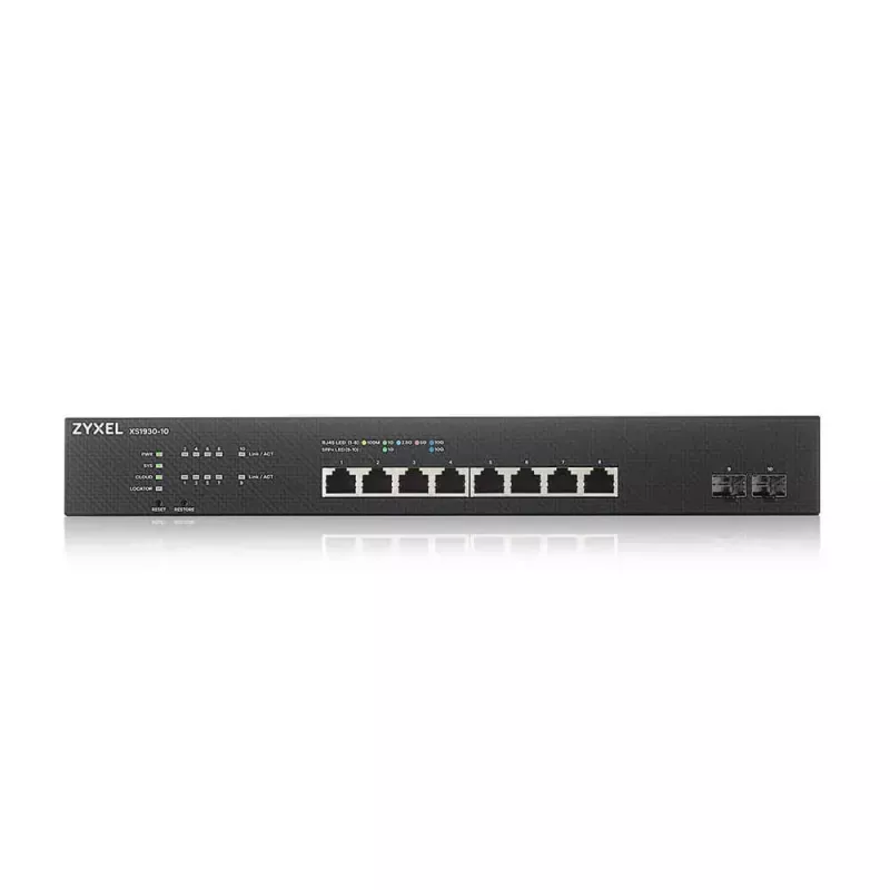 Zyxel XS1930-10-ZZ0101F network switch Managed L3 10G Ethernet (100/1000/10000) Black