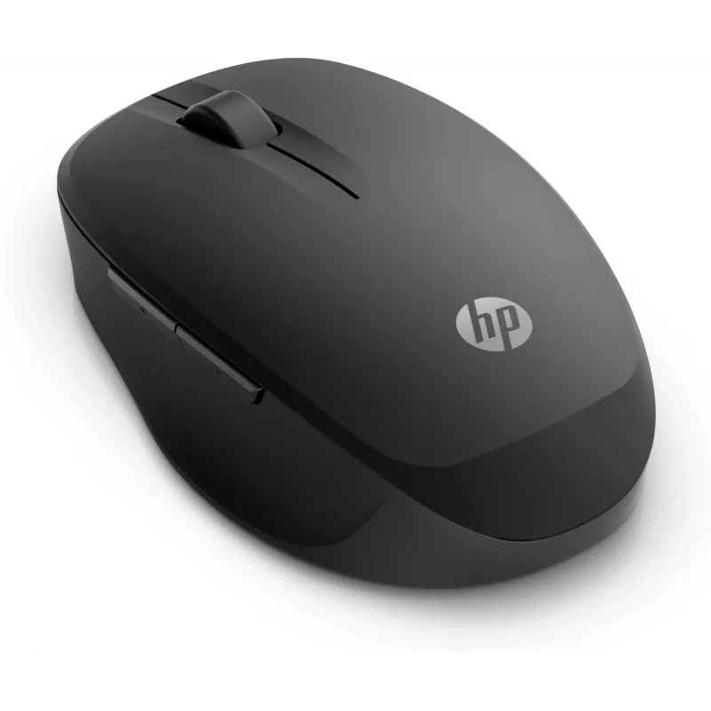 HP Dual Mode Black Mouse 300, Right-hand, Optical, RF Wireless, 3600 DPI, Black