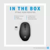 HP Dual Mode Black Mouse 300, Right-hand, Optical, RF Wireless, 3600 DPI, Black