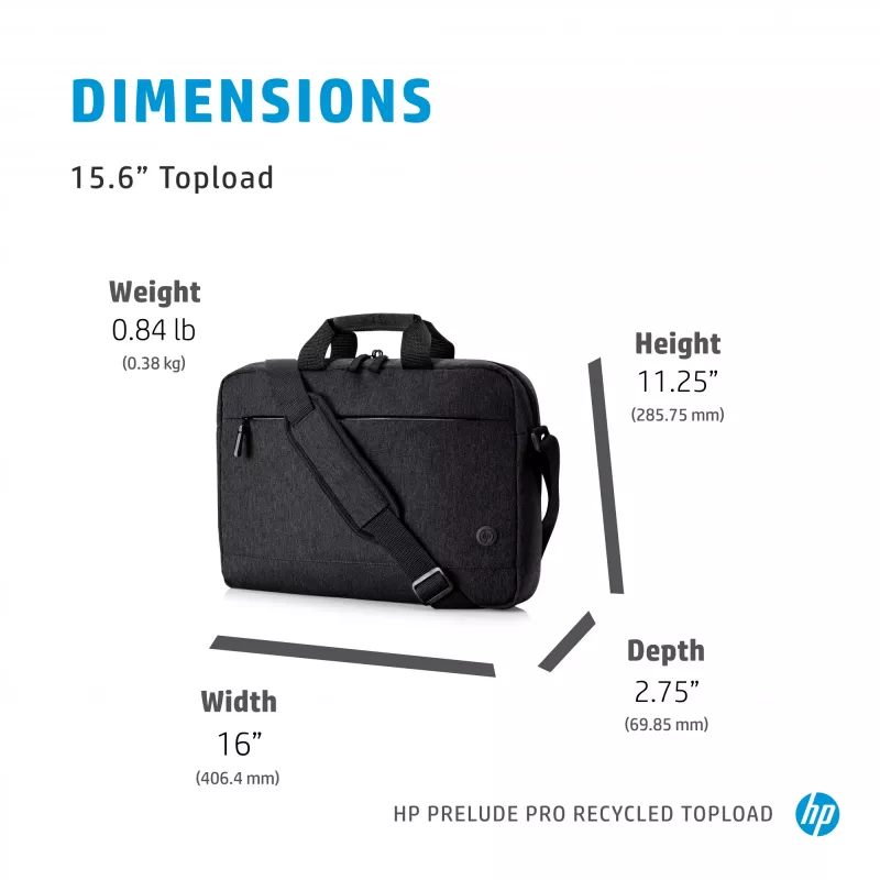 Briefcase HP Prelude Pro 15.6-inch Recycled Top Load