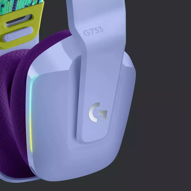 Headset Logitech G G733 LIGHTSPEED Wireless RGB Gaming Headset