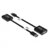 CLUB3D DisplayPort™ to VGA Black Active Adapter M/F