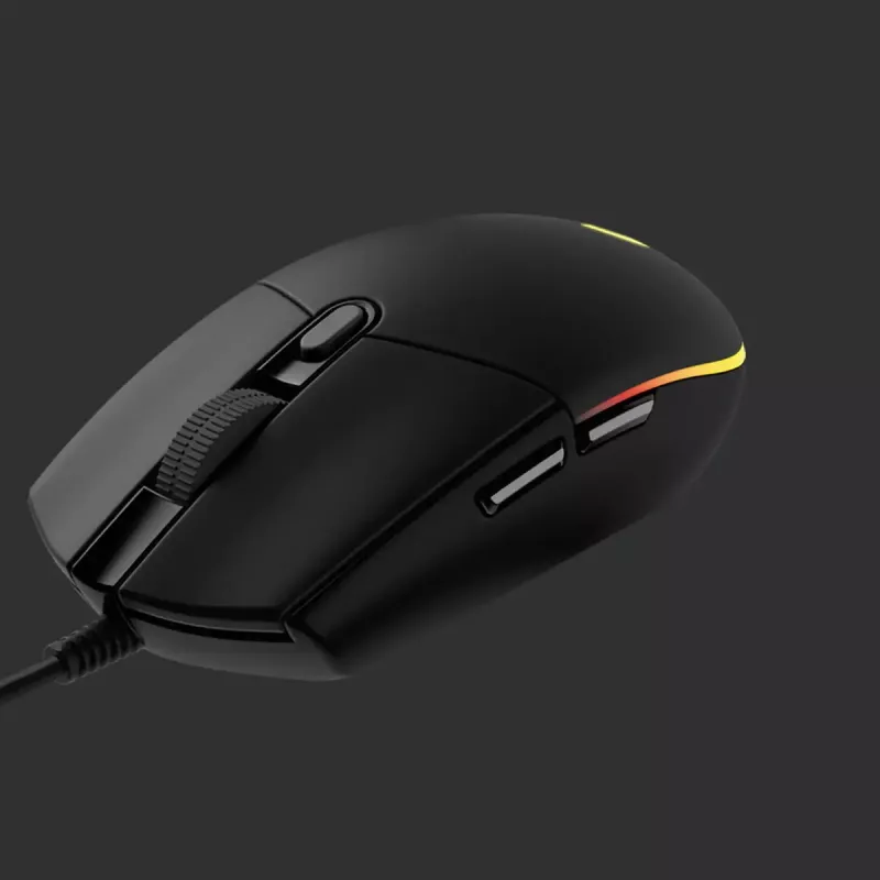 LOGITECH G203 Lightsync Gaming Mouse USB Black